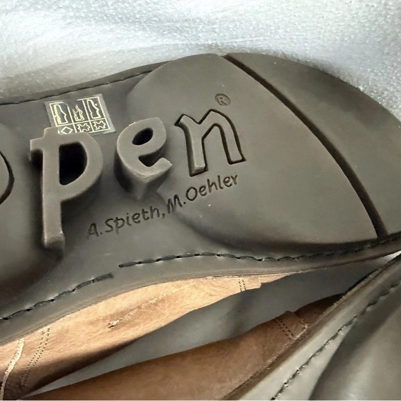 Trippen A. Spaeth Oehler Leather Men\'s Brown Shoes Size 45 US 11 Made In Germany
